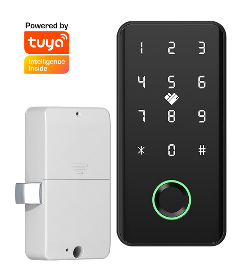 Intelligent Digital Electronic Cabinet Lock – Fingerprint & Password Keyless Entry